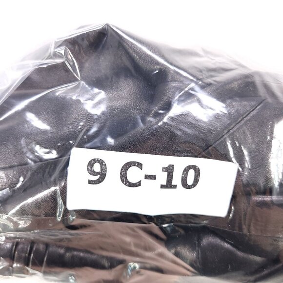 Mac Douglas Leather Jacket Vintage 1980 Paris Black Blazer Size 40 Lambskin - Picture 14 of 14